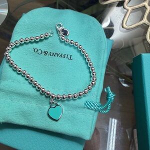 Tiffany & Co. Silver Bead Bracelet